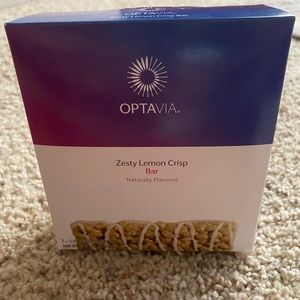 Optavia, zesty lemon crisp bars 1 box